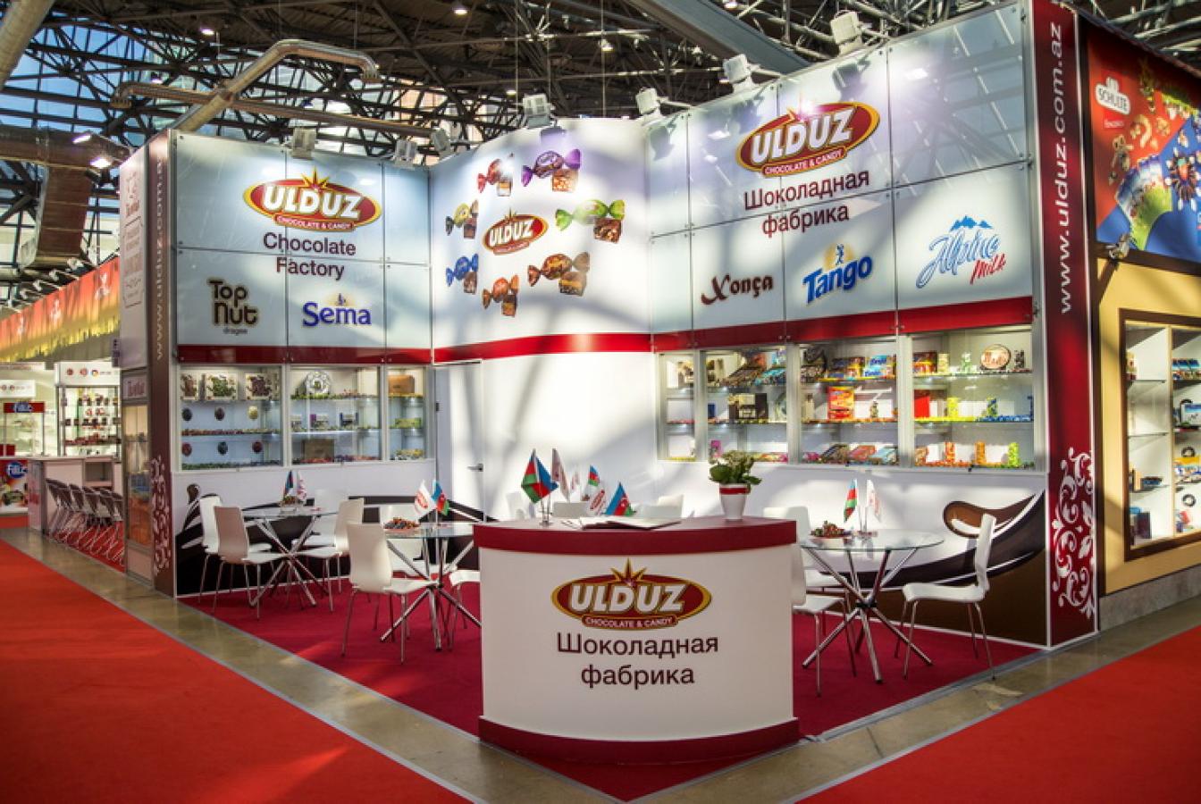 выставочный стенд, stand for ulduz company