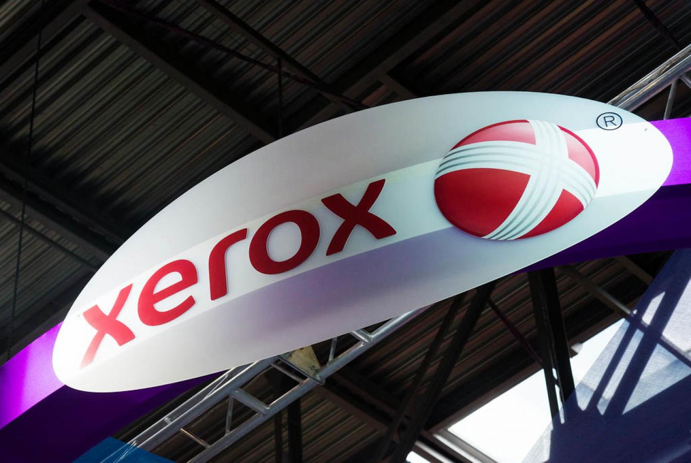 выставочный стенд, stand for xerox company