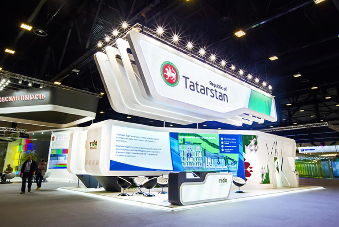 выставочный стенд, stand for tatarstan region