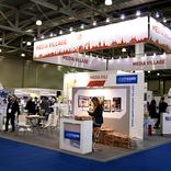 выставочный стенд, media village for 21st world petroleum congress