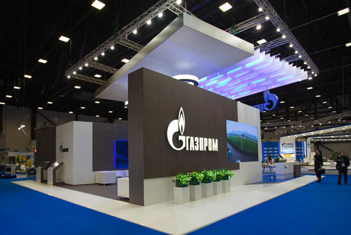 выставочный стенд, стенд для оао "газпром"
