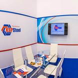 выставочный стенд, стенд для компании ksp steel