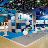 выставочный стенд, stand for gazprom