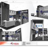 выставочный стенд, stand for uniwave company