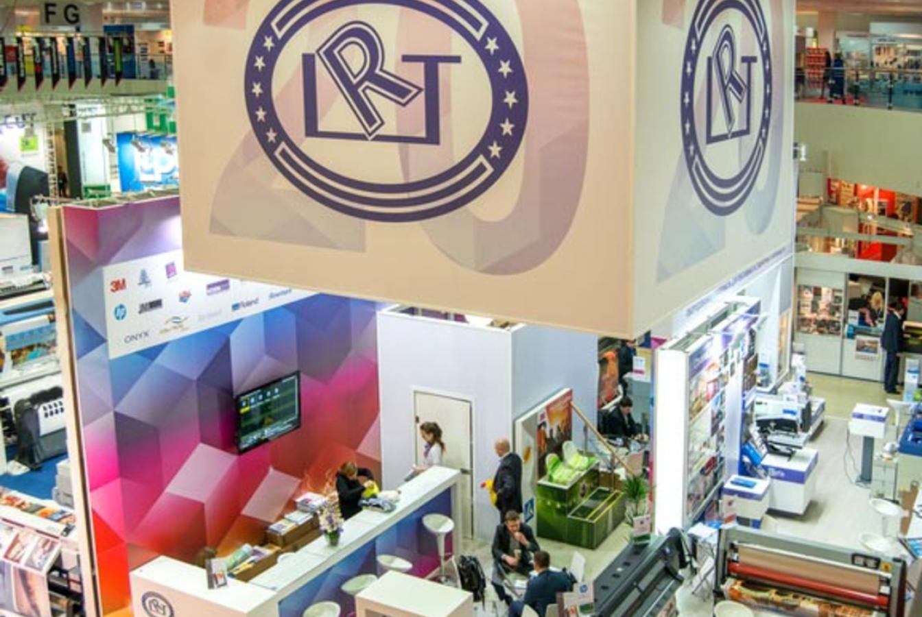 выставочный стенд, stand for lrt company