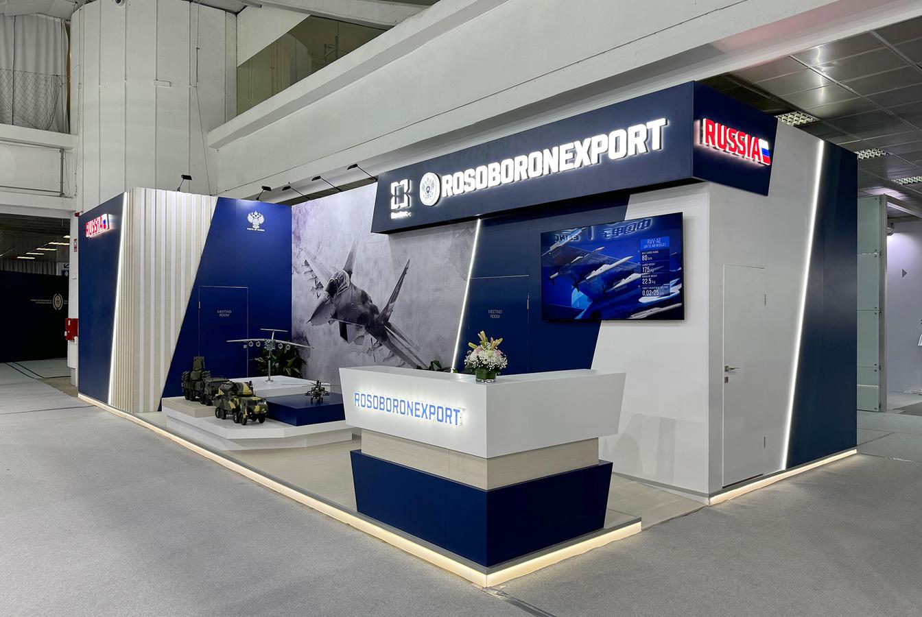 выставочный стенд, стенд для рособоронэкспорт