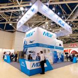 выставочный стенд, стенд для компаний jak и mdv
