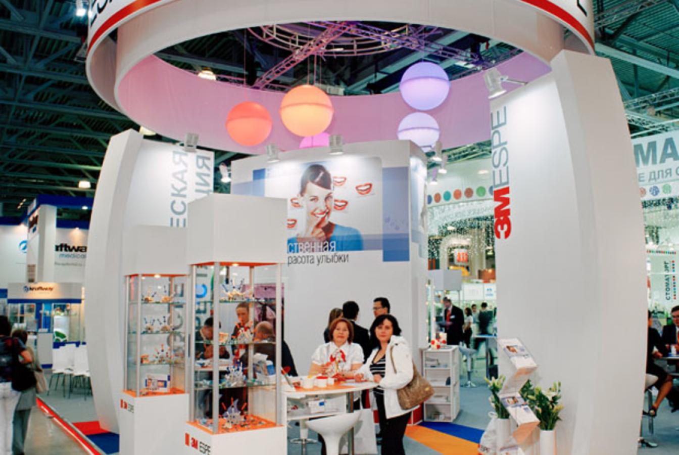 выставочный стенд, стенд для компании 3m