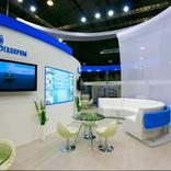 выставочный стенд, stand for gazprom 