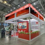 выставочный стенд, стенд для компании ржд-логистика