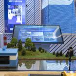 выставочный стенд, stand for gazpromstroy