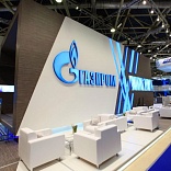 Stand for Gazprom 