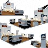 выставочный стенд, stand for premium yachts