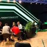 выставочный стенд, стенд для компании лидертранс