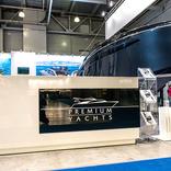 выставочный стенд, stand for premium yachts 
