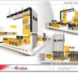 выставочный стенд, stand for akira company