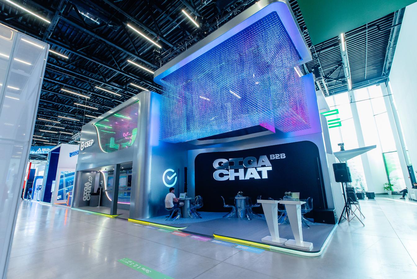 выставочный стенд, stand for sber