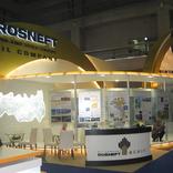 выставочный стенд, stand for rosneft 