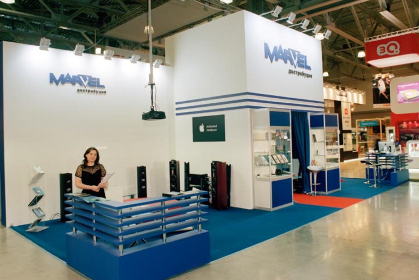 выставочный стенд, stand for marwell company