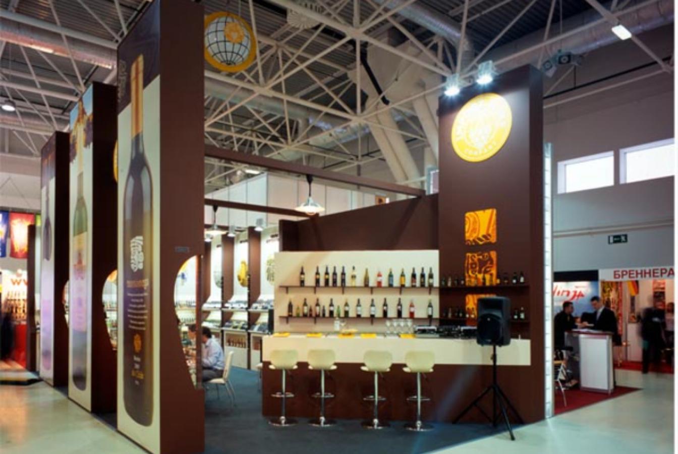 выставочный стенд, stand for importvin