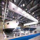 выставочный стенд, stand for premium yachts 