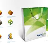 выставочный стенд, полиграфическая продукция для компании foamline