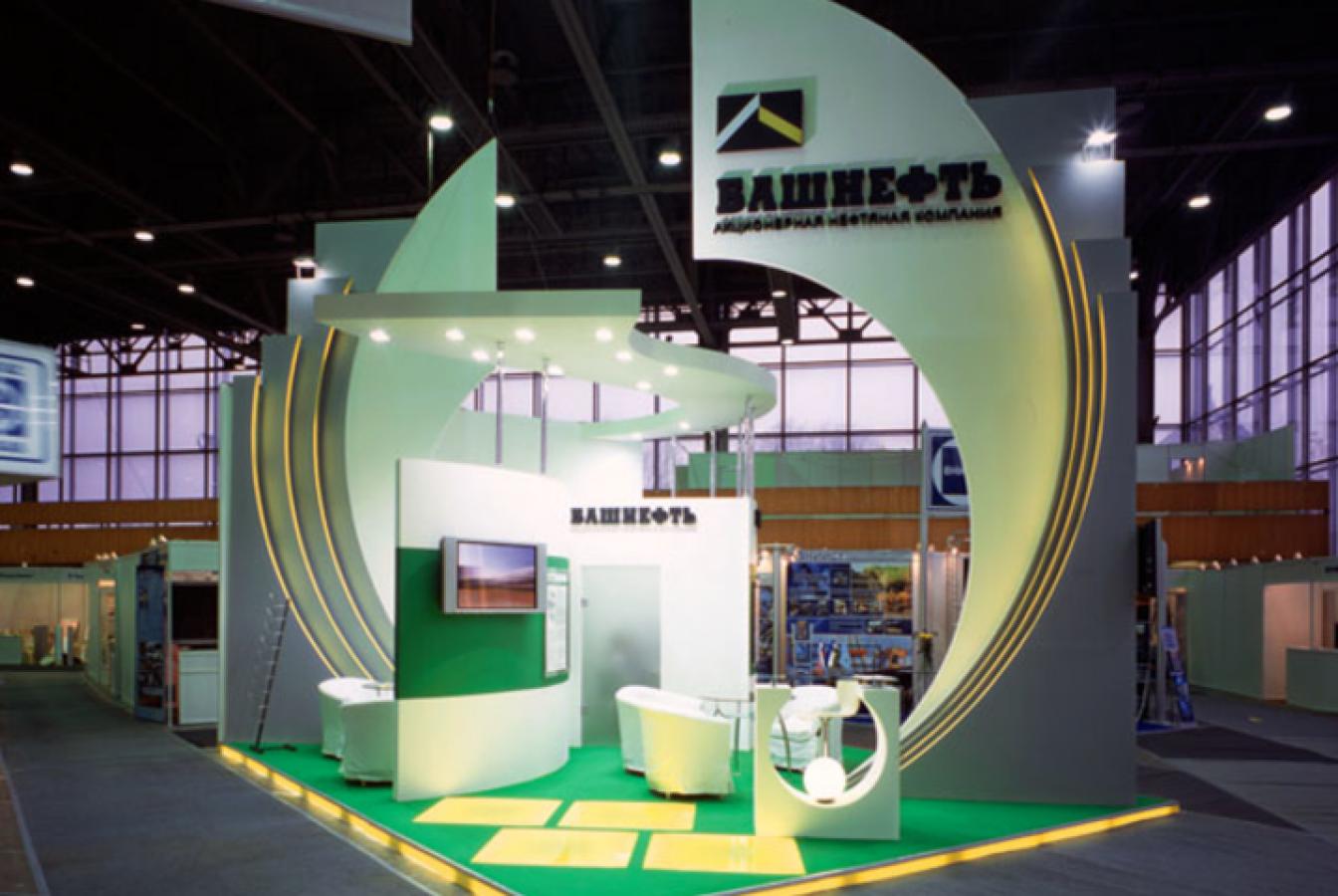 выставочный стенд, stand for bashneft 