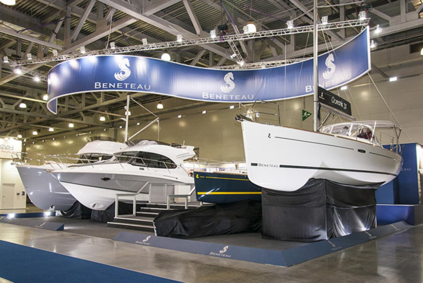 выставочный стенд, stand for nautica company