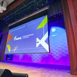 выставочный стенд, official ceremony at the bovanenkovskoye field third gas production facility