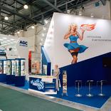 выставочный стенд, стенд для компании abro