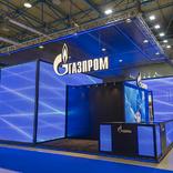 выставочный стенд, stand for gazprom