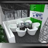 выставочный стенд, stand for e4 company