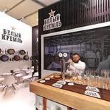выставочный стенд, стенд для компании "белый кремль"