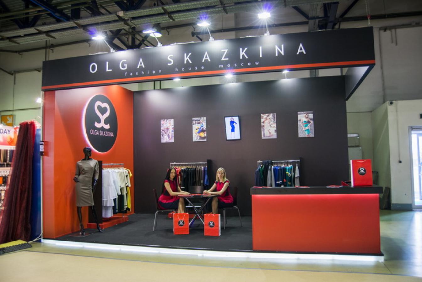 выставочный стенд, stand for olga skazkina brand