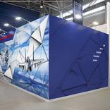 выставочный стенд, stand for united aircraft corporation