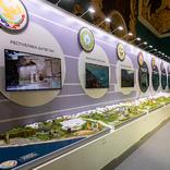 выставочный стенд, "house of russian caucasus" exposition at kazansky railway station