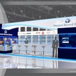 выставочный стенд, stand for pernodricard rousse company