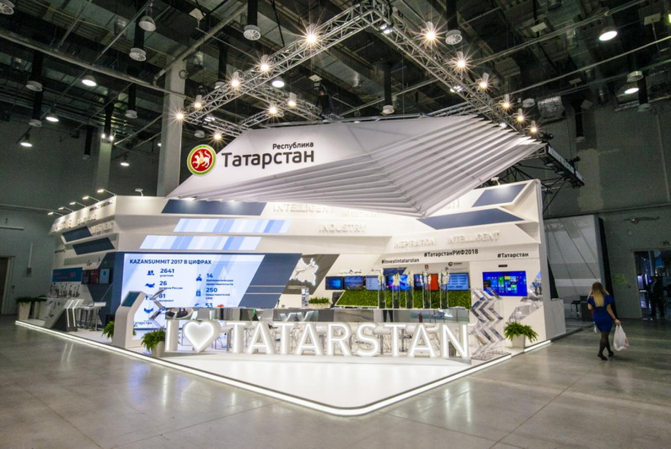 выставочный стенд, экспозиция республики татарстан