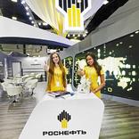 выставочный стенд, stand for rosneft 