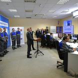 выставочный стенд, ceremony for an offshore gas receiving terminal and a floating storage and regasification unit (fsru) called marshal vasilevskiy by gazprom