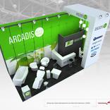выставочный стенд, stand for arcadis company 