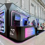 выставочный стенд, стенд для газпромбанка