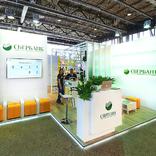 выставочный стенд, stand for sberbank of russia
