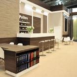 выставочный стенд, stand for cof palitra