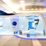 выставочный стенд, стенд для газпромбанка