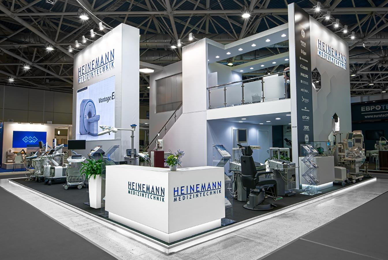 выставочный стенд, stand for heinemann medizintechnik