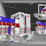 выставочный стенд, стенд для компании лакра