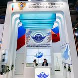 выставочный стенд, stand for rosautotrans federal agency